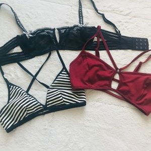 Multiple Brand Bralette Bundle
